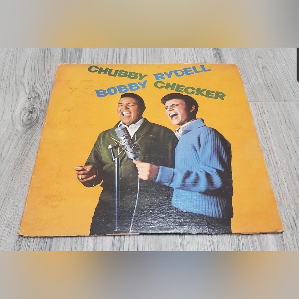 BOGO Chubby Checker Bobby Rydell Vinyl Record 1960 LP Vintage Album